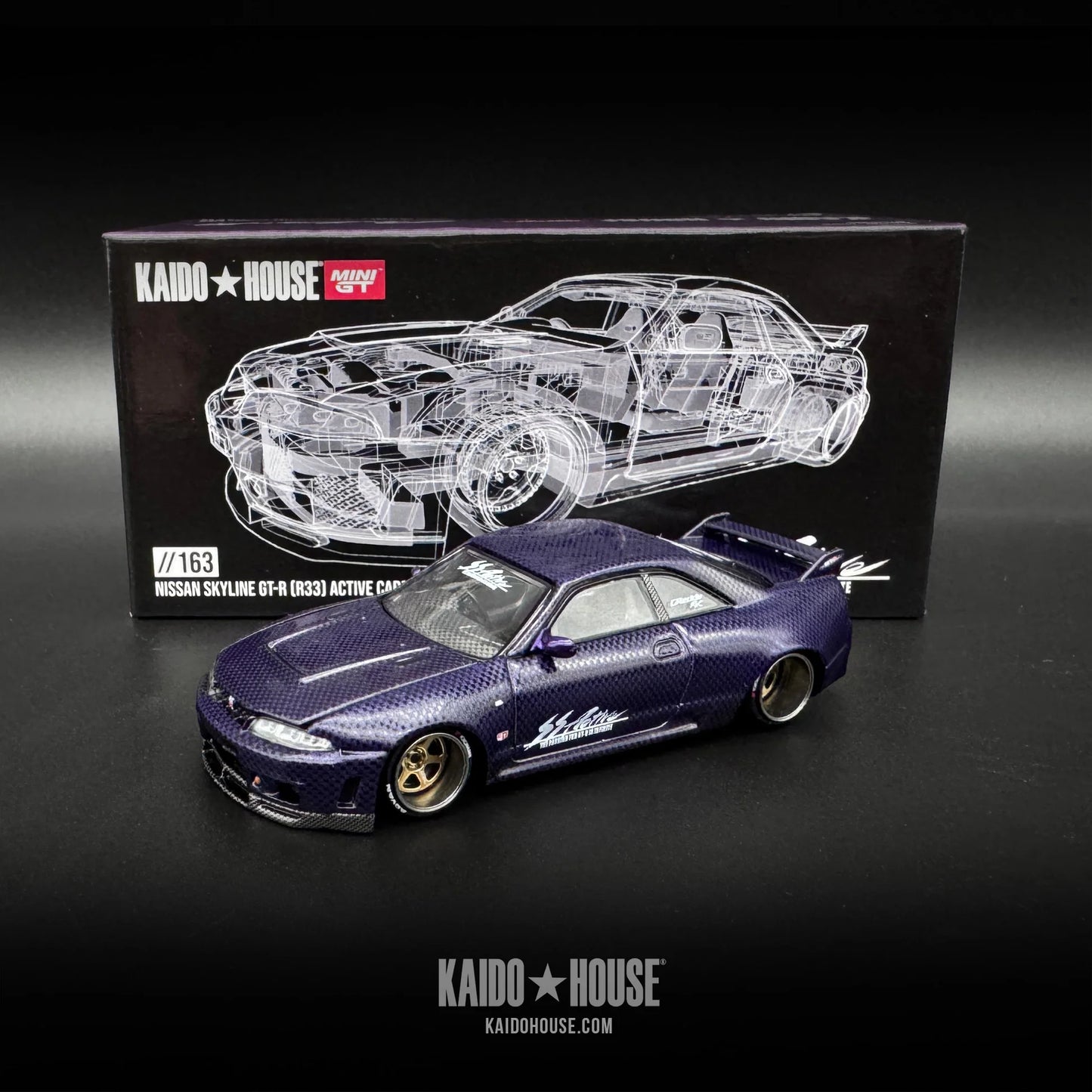 Kaido GT Nissan Skyline GT-R (R33) Active Carbon R V2 //163