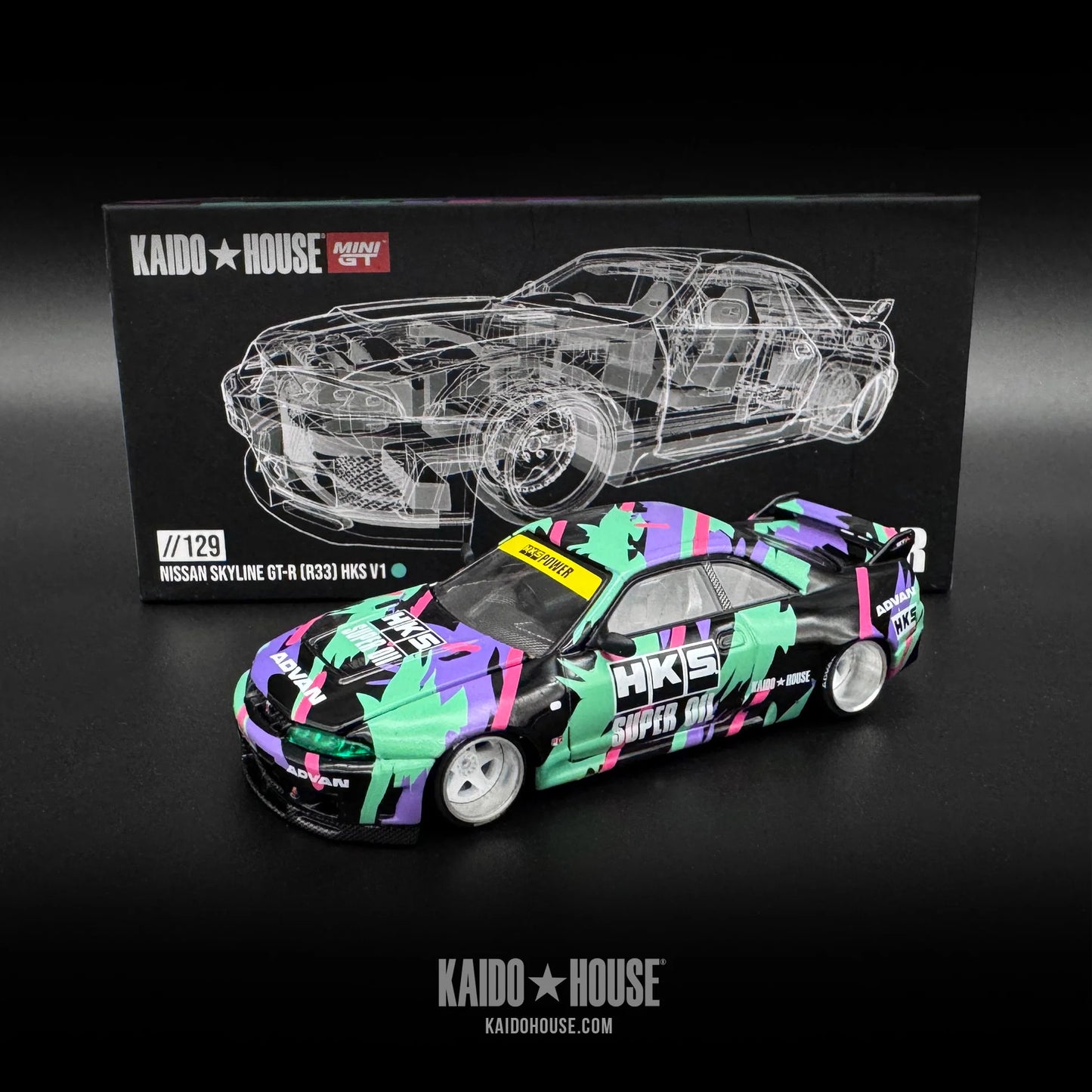 Kaido GT Nissan Skyline GT-R (R33) HKS V1 //129