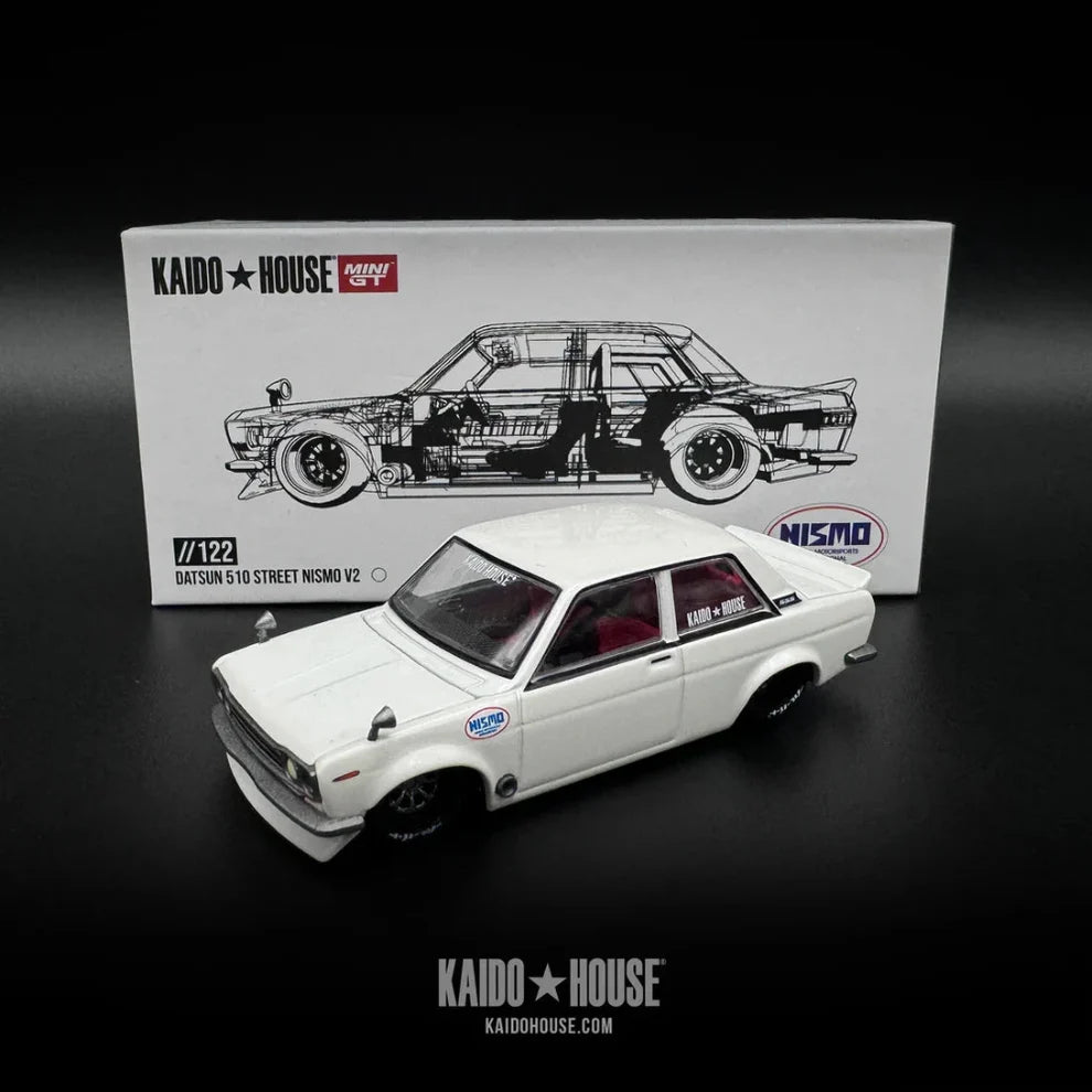 Datsun 510 Street Nismo V2 White Kaido House //122