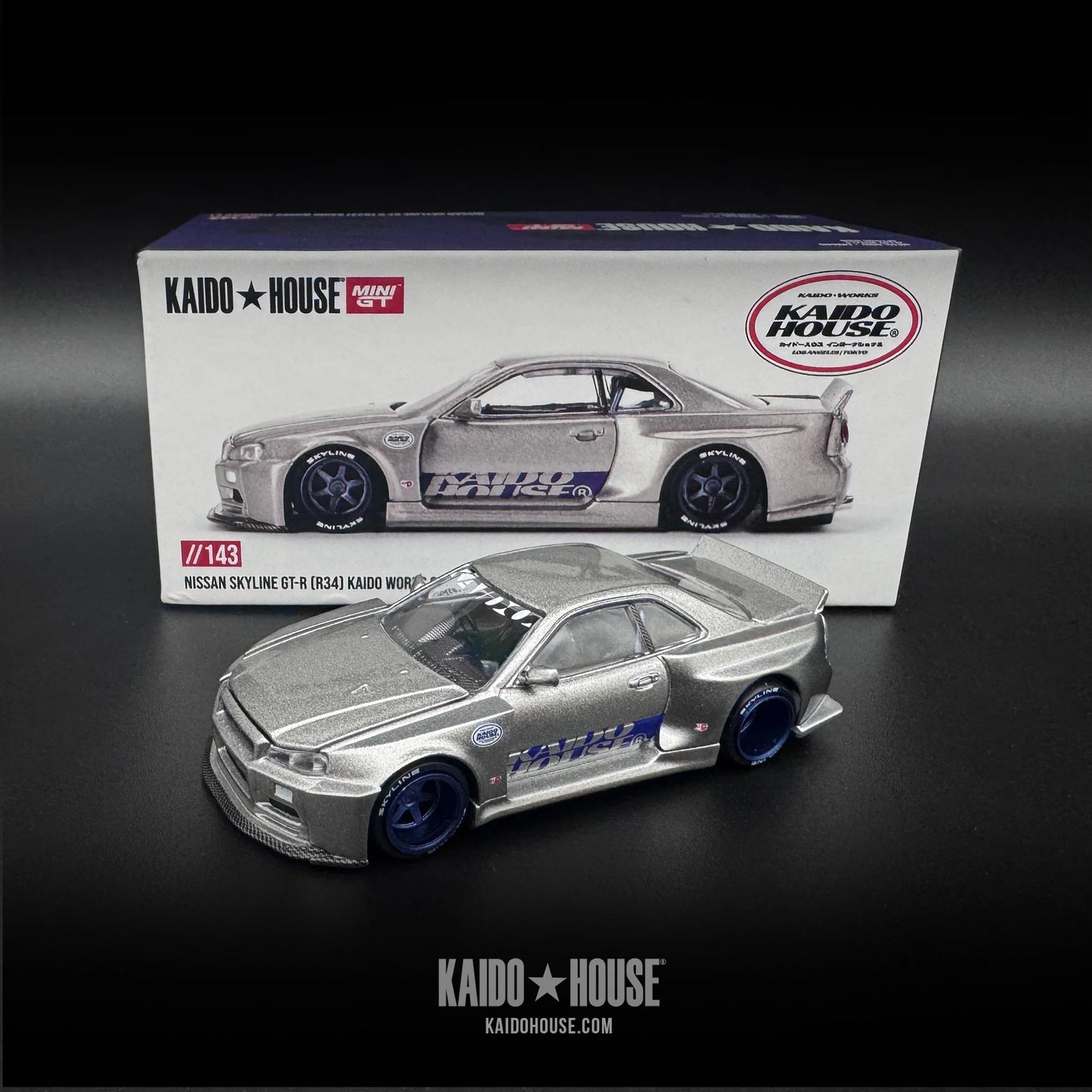 Kaido GT Nissan Skyline GT-R (R34) Kaido Works™ SHINJUKU V1 //143