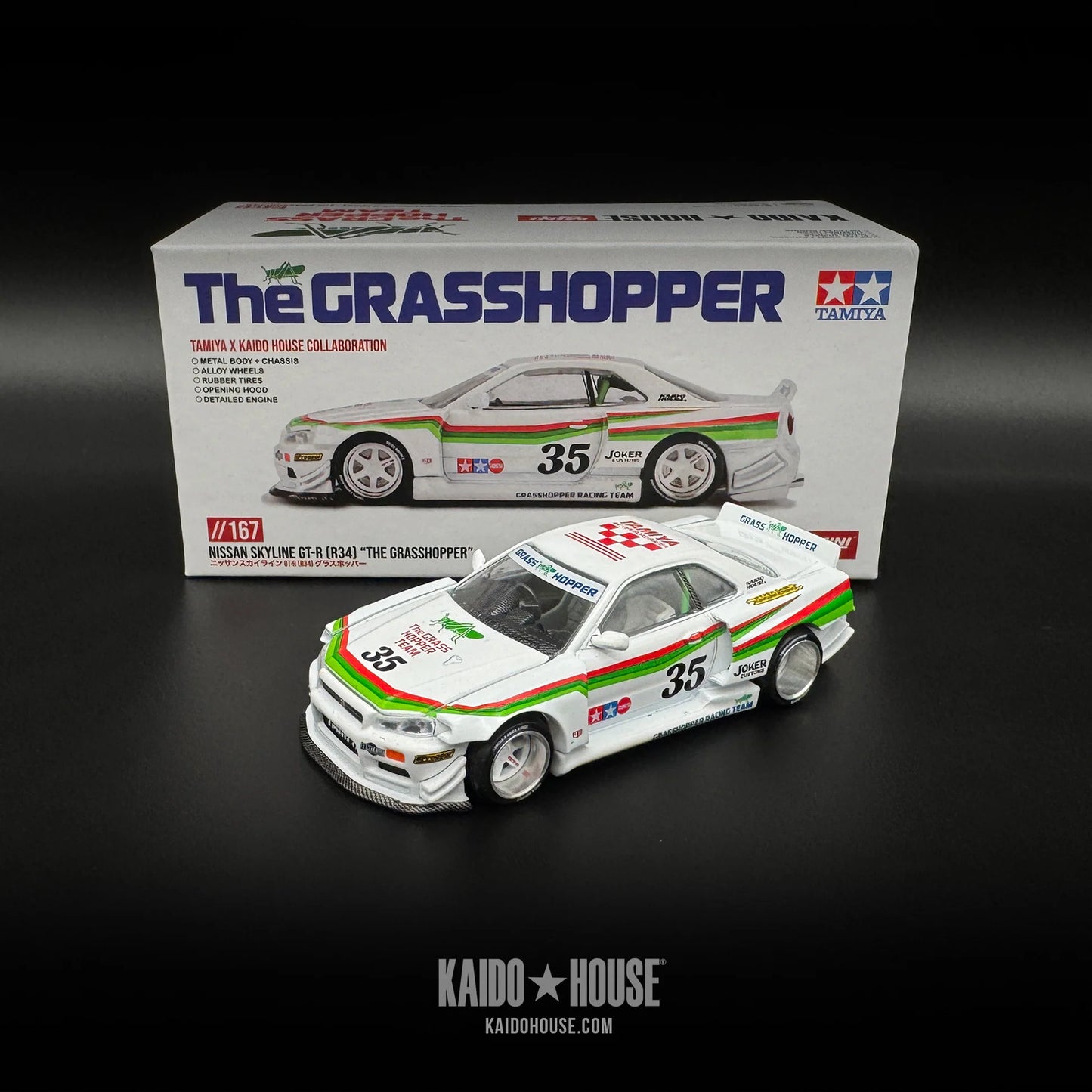 Kaido GT Nissan Skyline GT-R (R34) "The Grasshopper" //167