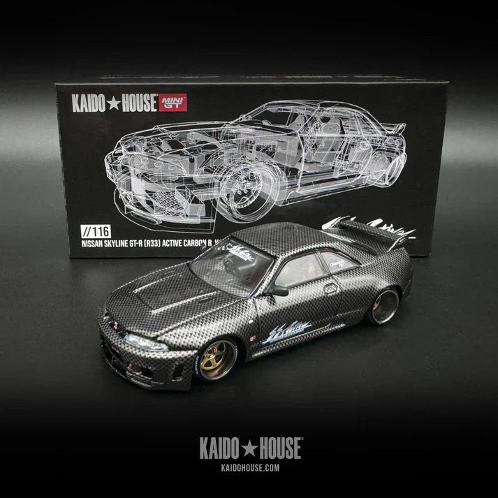 Kaido House 116 GT Nissan Skyline GT-R (R33) Active Carbon R V1 //116