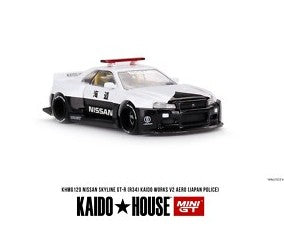 Nissan Skyline GT-R(R34) Kaido Works V2 Aero Japan Police (KHMG120) Chase //120