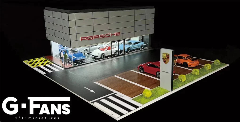Fan Diorama - Porsche Showroom