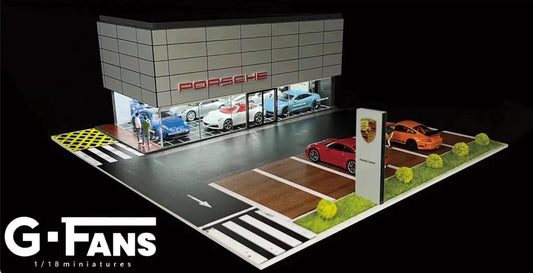 Fan Diorama - Porsche Showroom
